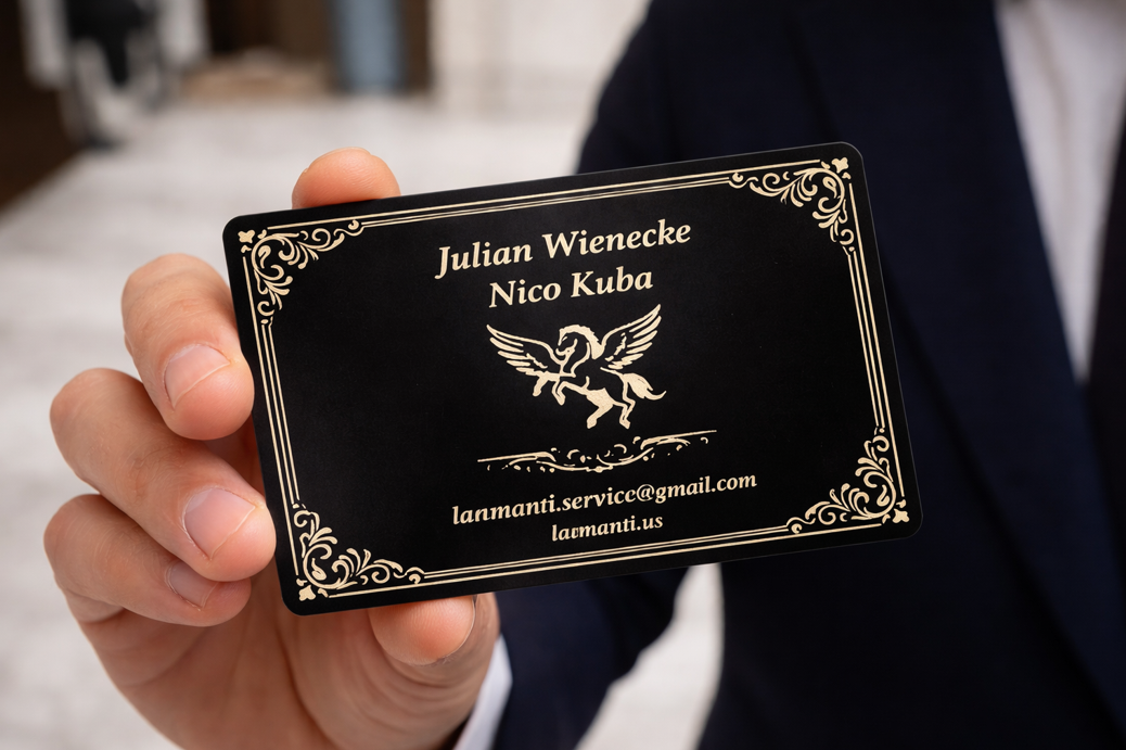 Business Card Black